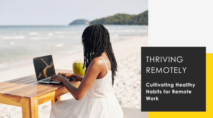 Remote Work // Cultivating Healthy Habits Remote Work // Cultivating Healthy Habits